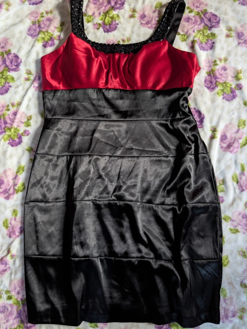 Bisou Bisou Vibrant Red Dress